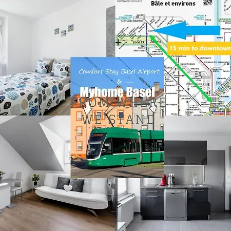 Comfort Basel Airport 1a46 Apartment